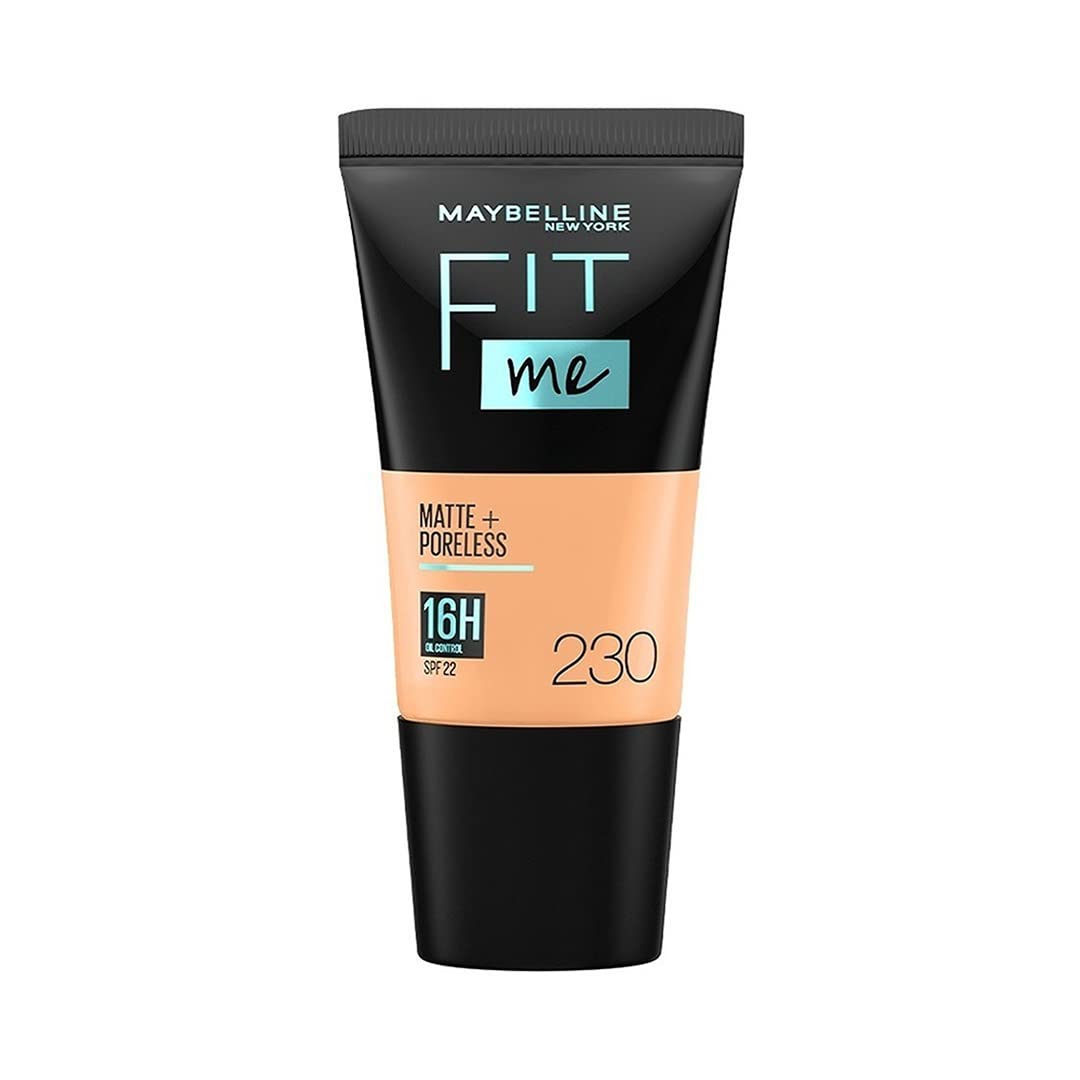 Maybelline New York Fit Me Matte + Poreless Foundation With SPF 22 PA ++ , 18ml