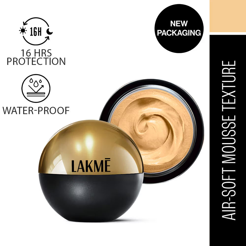 Lakmē Xtraordin-airy Mattereal Mousse Foundation, 25g