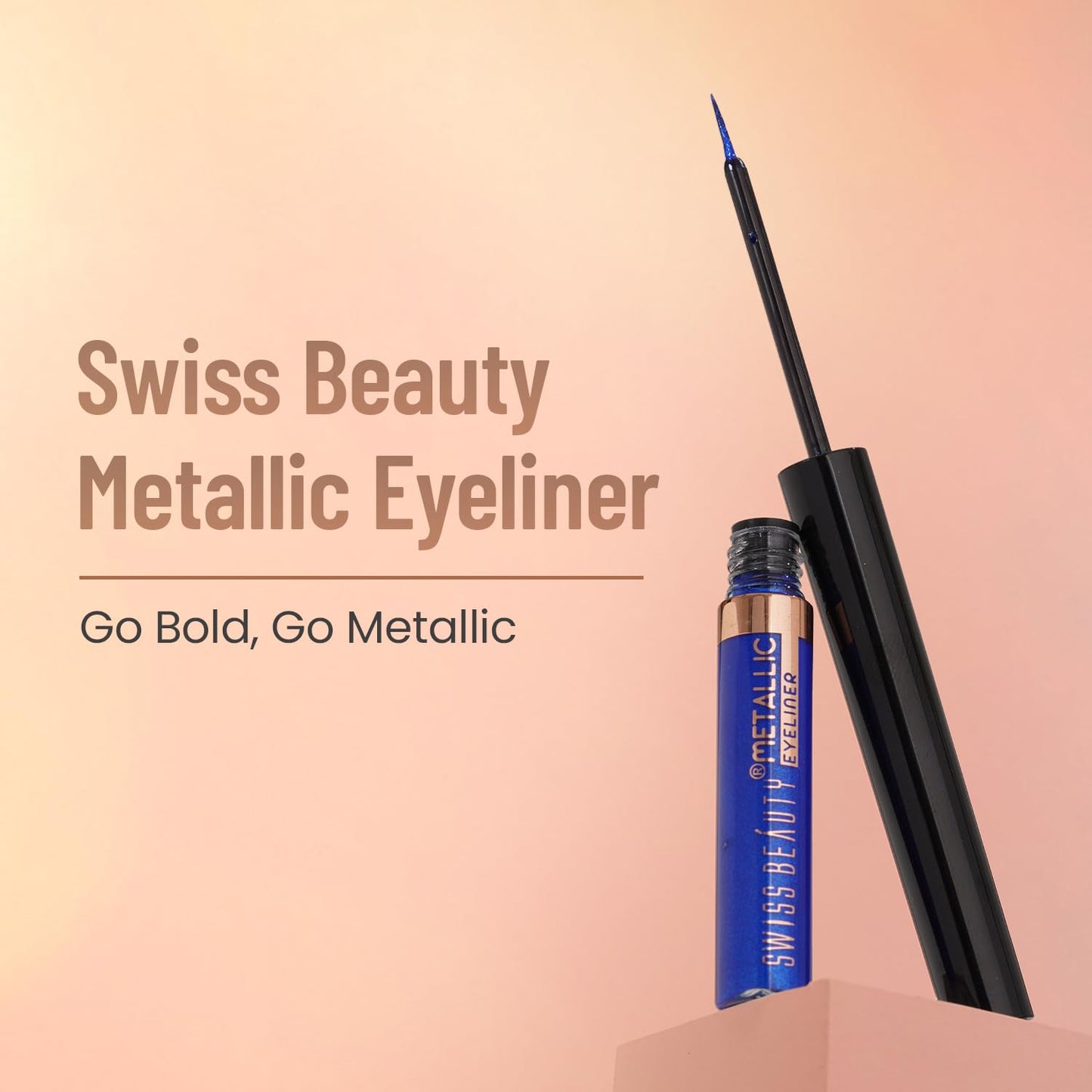 Swiss Beauty Metallic Eyeliner, 3.2ml