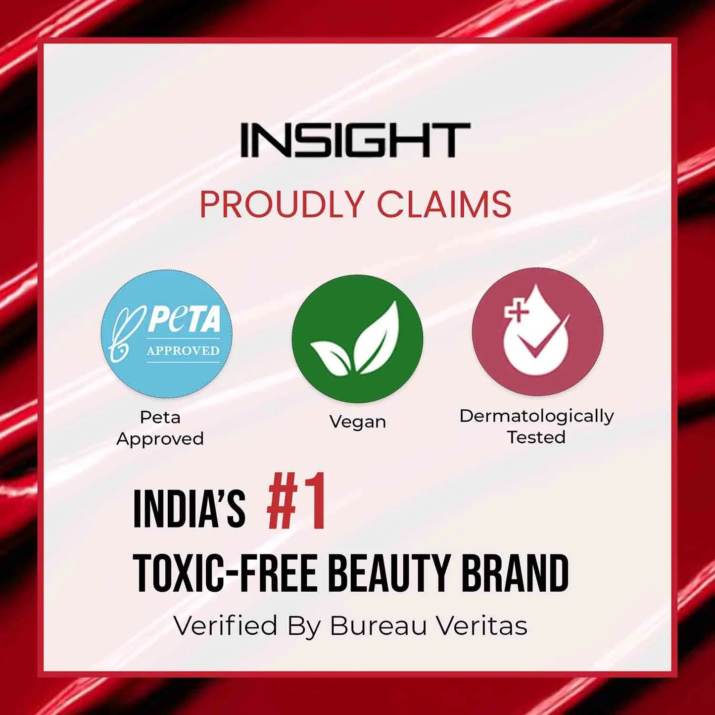 Insight Cosmetics Non-Transfer Lip Color, 4ml