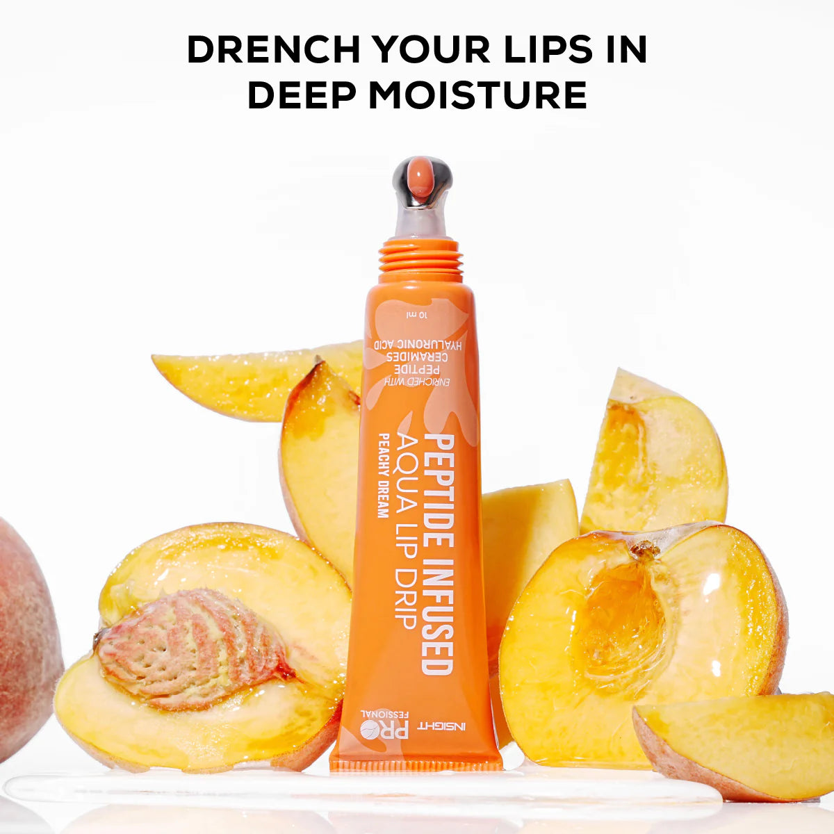 Insight Cosmetics Peptide Infused Aqua Lip Drip, 10ml