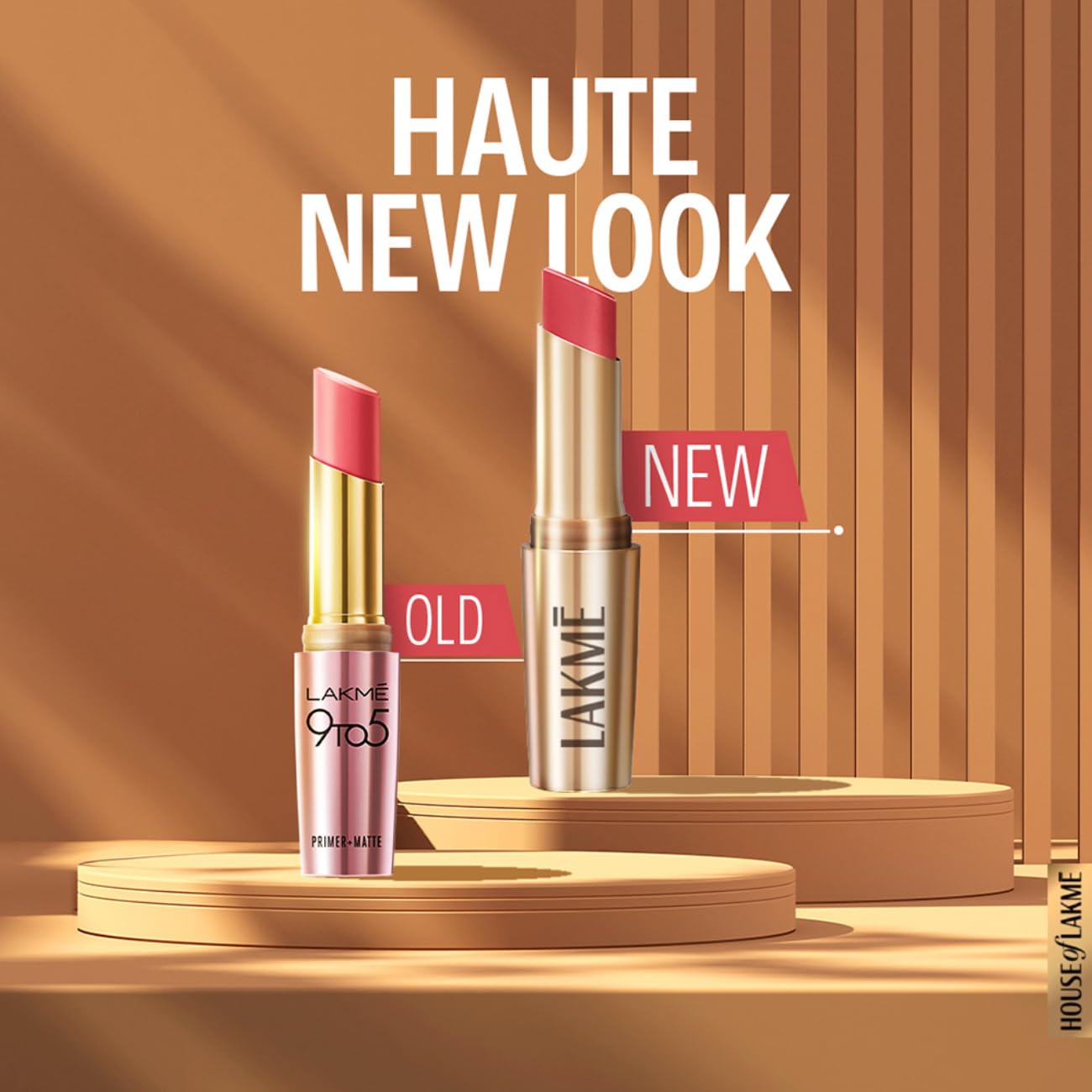 Lakmē 9to5 Powerplay Priming Matte Lipstick, 3.6g