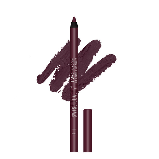 Swiss Beauty Two in One lip liner & Lip Filler, 1.6g