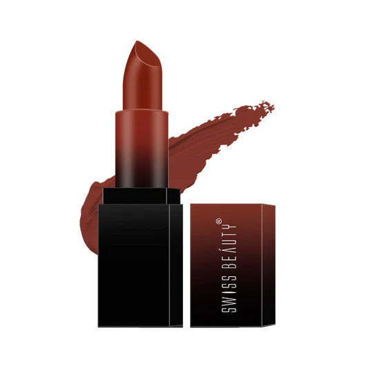 Swiss Beauty HD Matte Lipstick, 3.5g