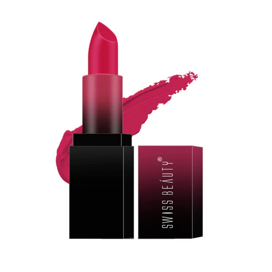 Swiss Beauty HD Matte Lipstick, 3.5g