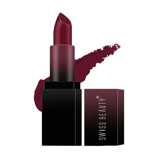 Swiss Beauty HD Matte Lipstick, 3.5g