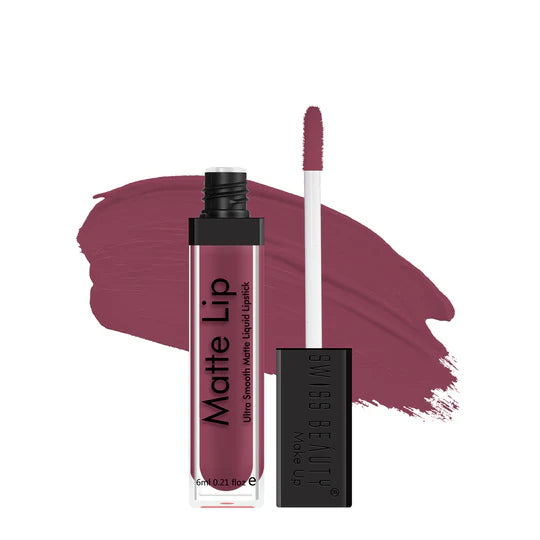 Swiss Beauty Matte Lip Liquid Lipstick, 6ml