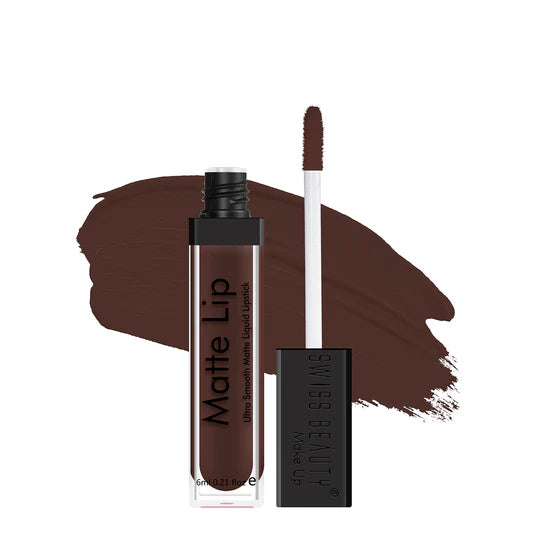 Swiss Beauty Matte Lip Liquid Lipstick, 6ml