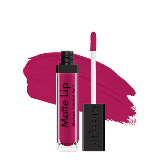 Swiss Beauty Matte Lip Liquid Lipstick, 6ml