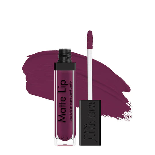 Swiss Beauty Matte Lip Liquid Lipstick, 6ml