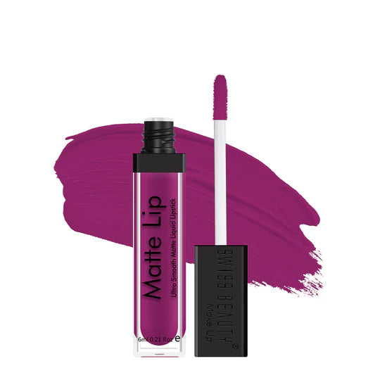 Swiss Beauty Matte Lip Liquid Lipstick, 6ml