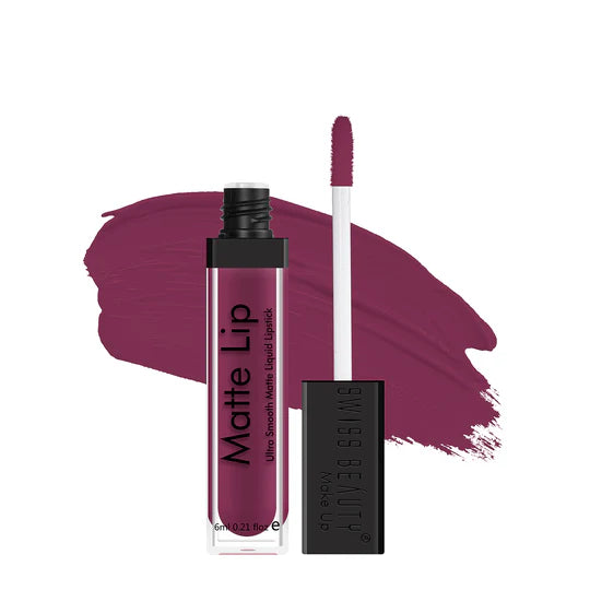 Swiss Beauty Matte Lip Liquid Lipstick, 6ml