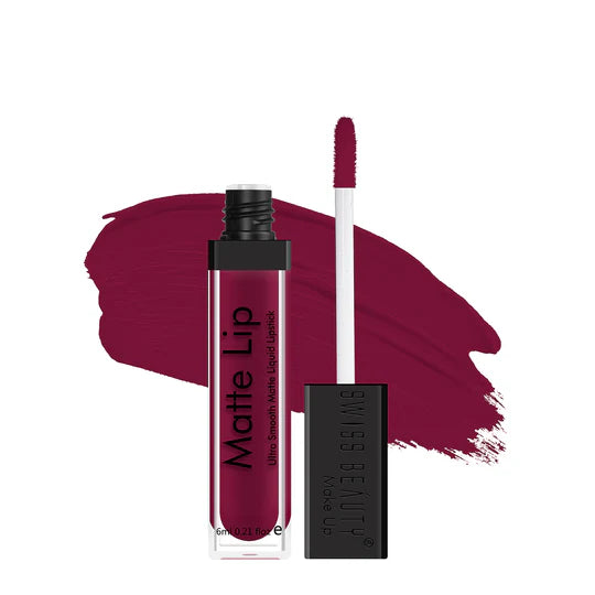 Swiss Beauty Matte Lip Liquid Lipstick, 6ml