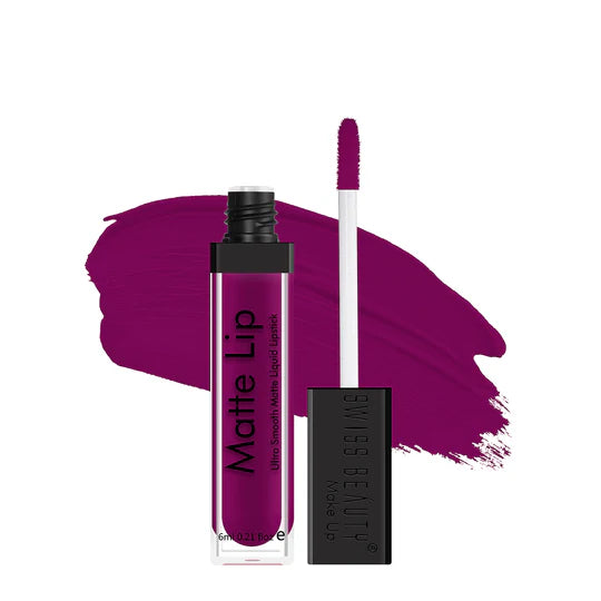 Swiss Beauty Matte Lip Liquid Lipstick, 6ml