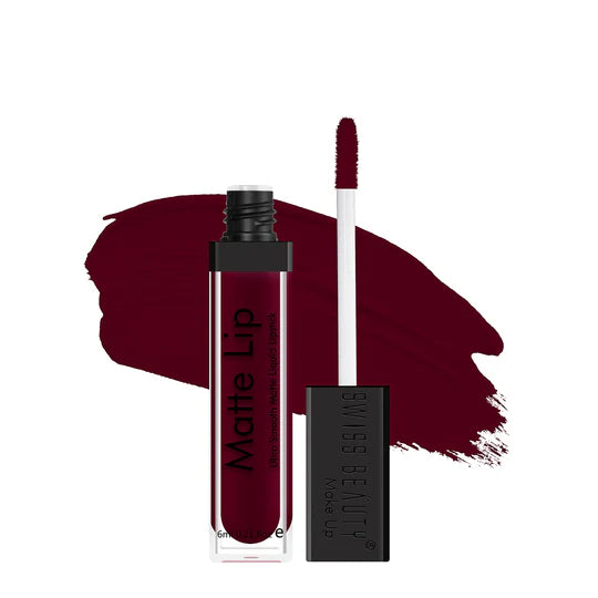 Swiss Beauty Matte Lip Liquid Lipstick, 6ml
