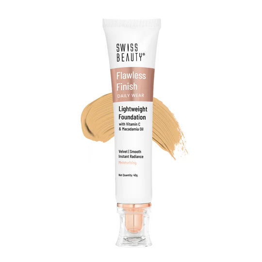 Swiss Beauty Flawless Finish Daily Wear Lightweight Foundation, 40g