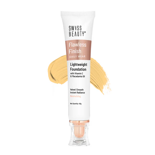 Swiss Beauty Flawless Finish Daily Wear Lightweight Foundation, 40g