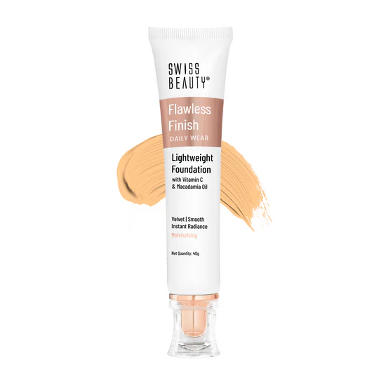 Swiss Beauty Flawless Finish Daily Wear Lightweight Foundation, 40g