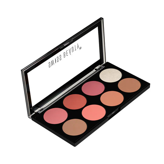 Swiss Beauty Ultra Blush Palette, 16g