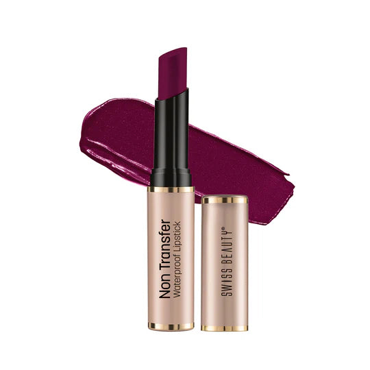 Swiss Beauty Non Transfer Waterproof Lipstick, 3g