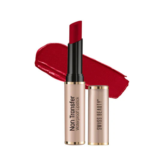 Swiss Beauty Non Transfer Waterproof Lipstick, 3g