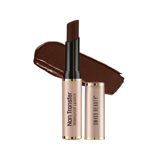 Swiss Beauty Non Transfer Waterproof Lipstick, 3g