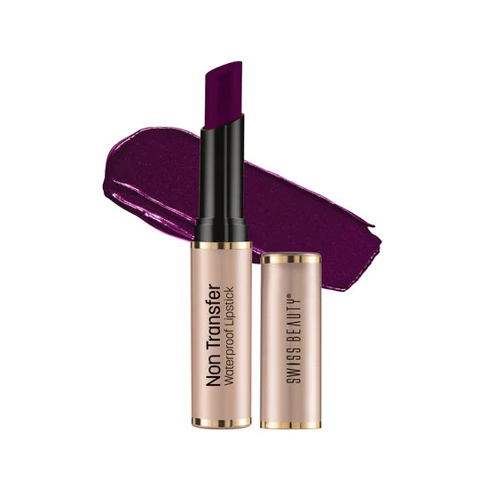 Swiss Beauty Non Transfer Waterproof Lipstick, 3g