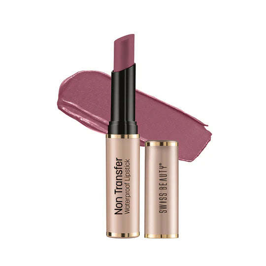 Swiss Beauty Non Transfer Waterproof Lipstick, 3g