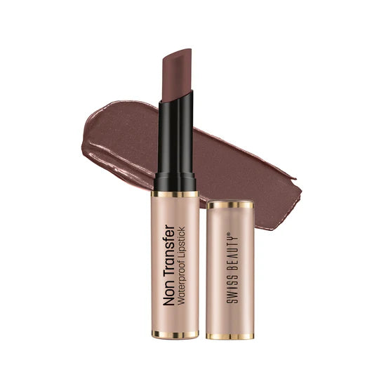 Swiss Beauty Non Transfer Waterproof Lipstick, 3g