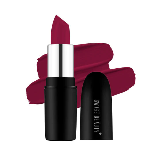 Swiss Beauty Pure Matte Lipstick , 3.8g