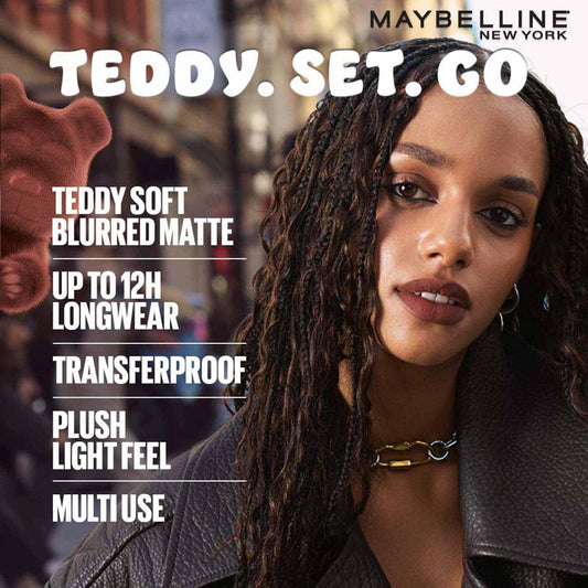 Maybelline New York Superstay Teddy Tint matte Lip Color, 5ml