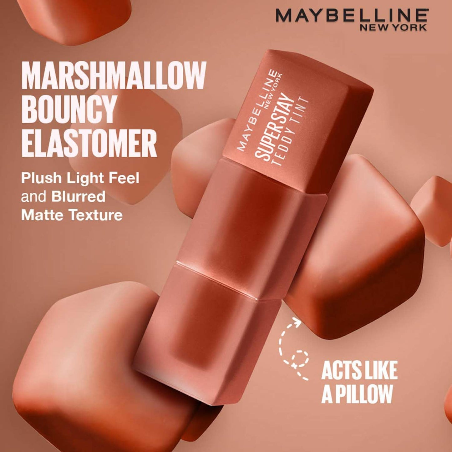Maybelline New York Superstay Teddy Tint matte Lip Color, 5ml