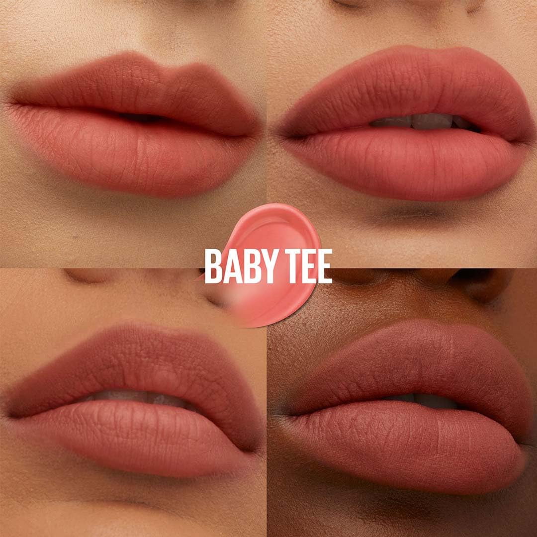 Maybelline New York Superstay Teddy Tint matte Lip Color, 5ml