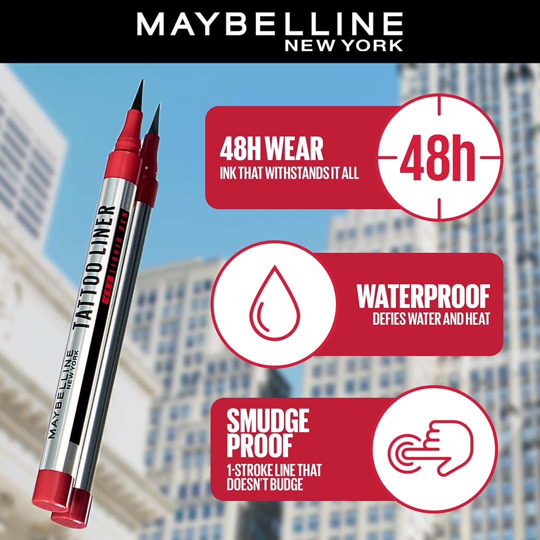 Maybelline New York TATTOO LINER 48H LIQUID PEN