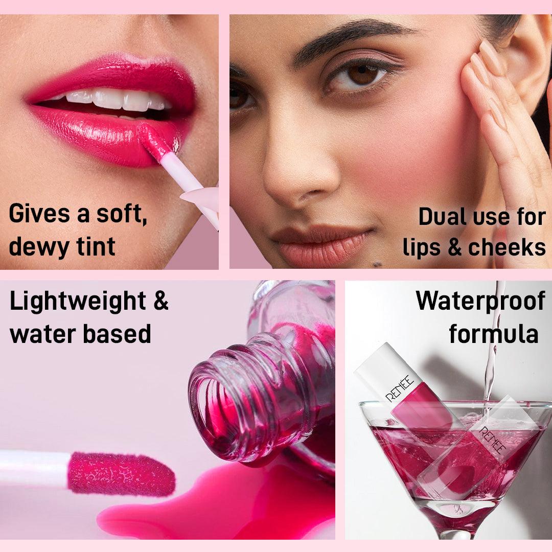 RENEE Tip Tip Water Tint , Lip and Cheek, 5ml