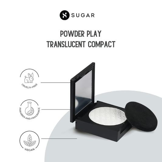 SUGAR Powder Play Translucent Compact , 6g
