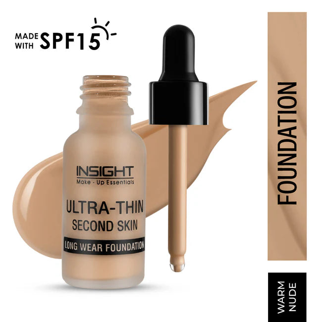Insight Cosmetics Ultra-Thin Second Skin Long Wear Foundation, 20ml