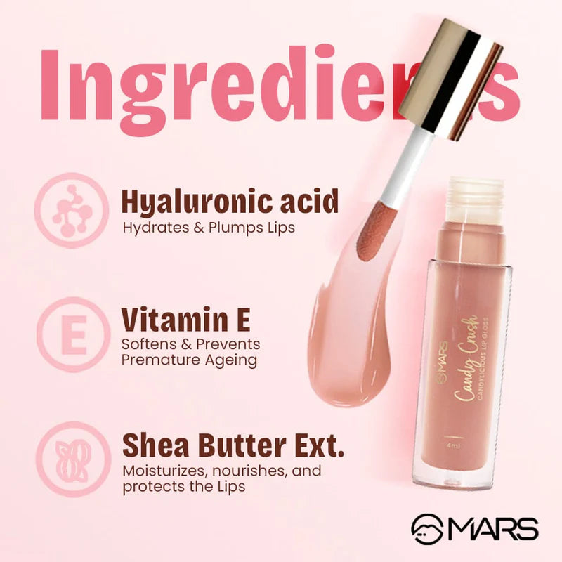 Mars Candylicious Lip Gloss, 4ml