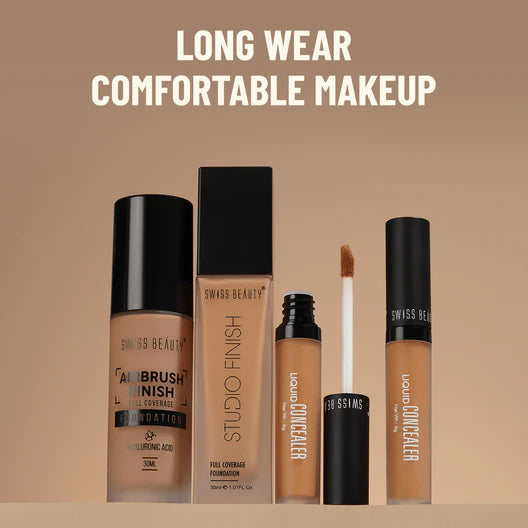 Swiss Beauty Airbrush Foundation, 30ml