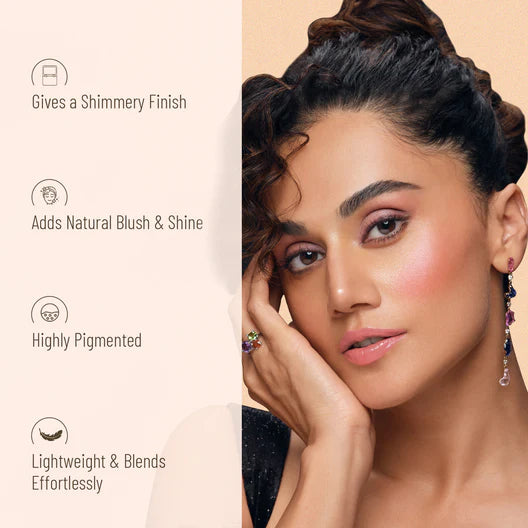 Swiss Beauty 2-in 1- Baked Blusher & Highlighter, 7g