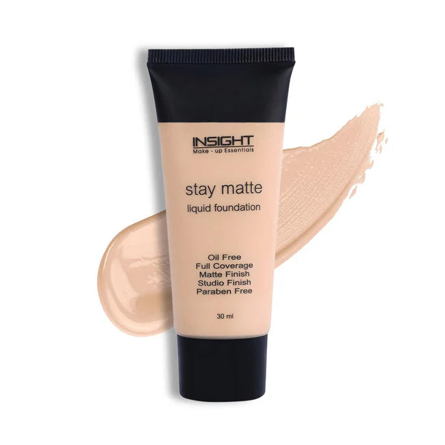 Insight Cosmetics Stay Matte Liquid Foundation, 30ml