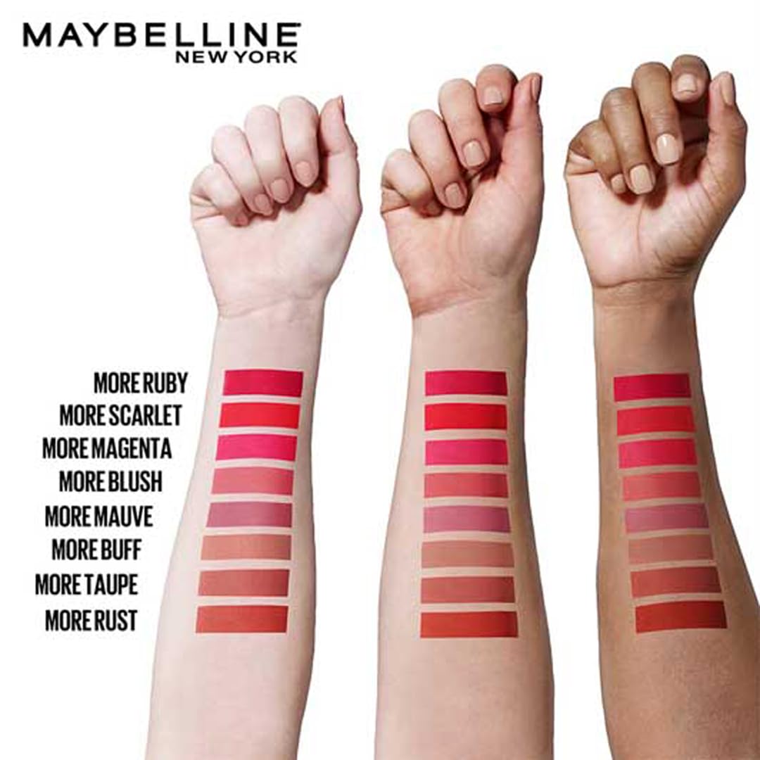 Maybelline New York Color Sensational Ultimattes Lipstick, 1.7g