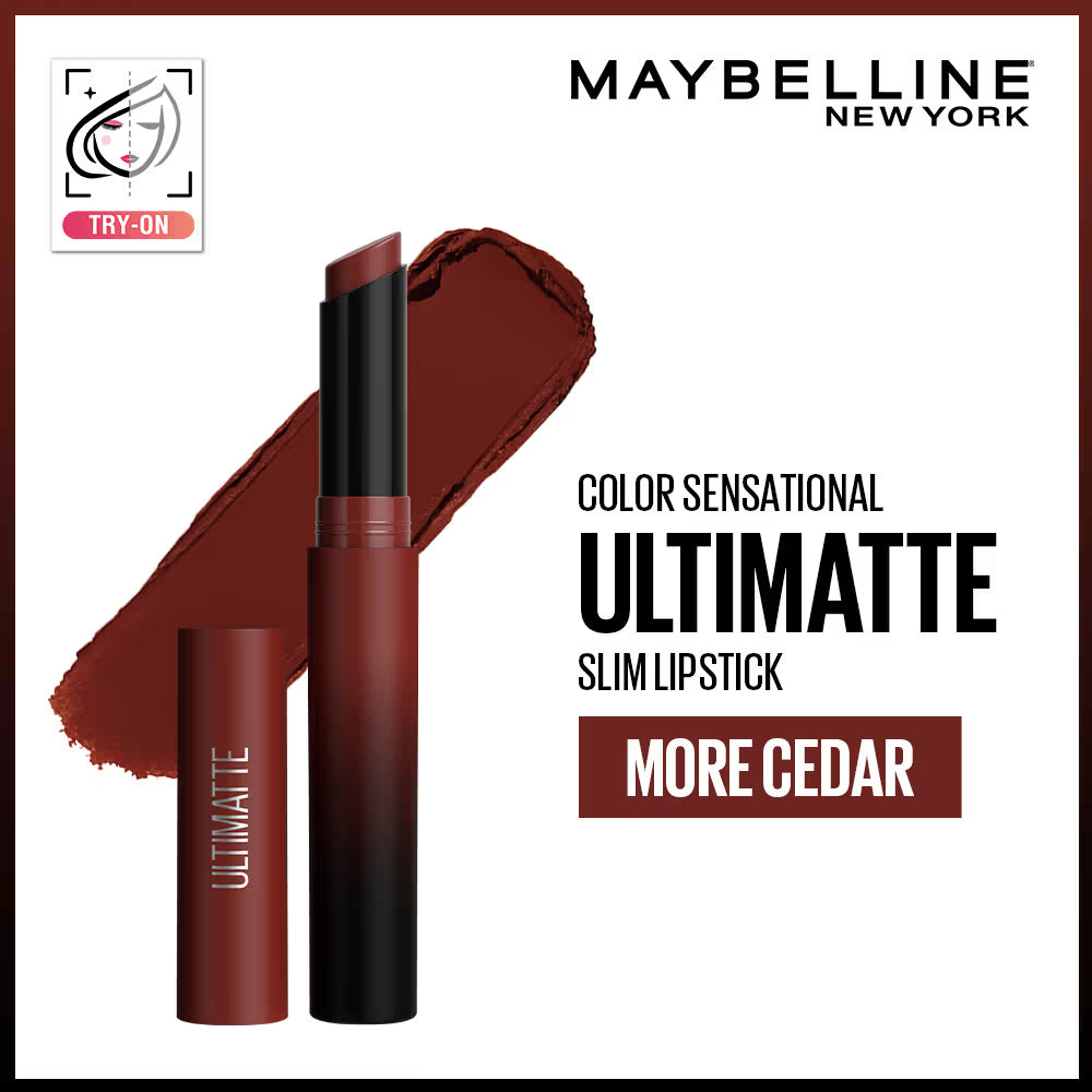 Maybelline New York Color Sensational Ultimattes Lipstick, 1.7g