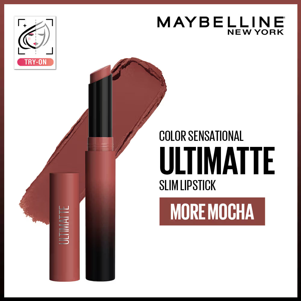 Maybelline New York Color Sensational Ultimattes Lipstick, 1.7g