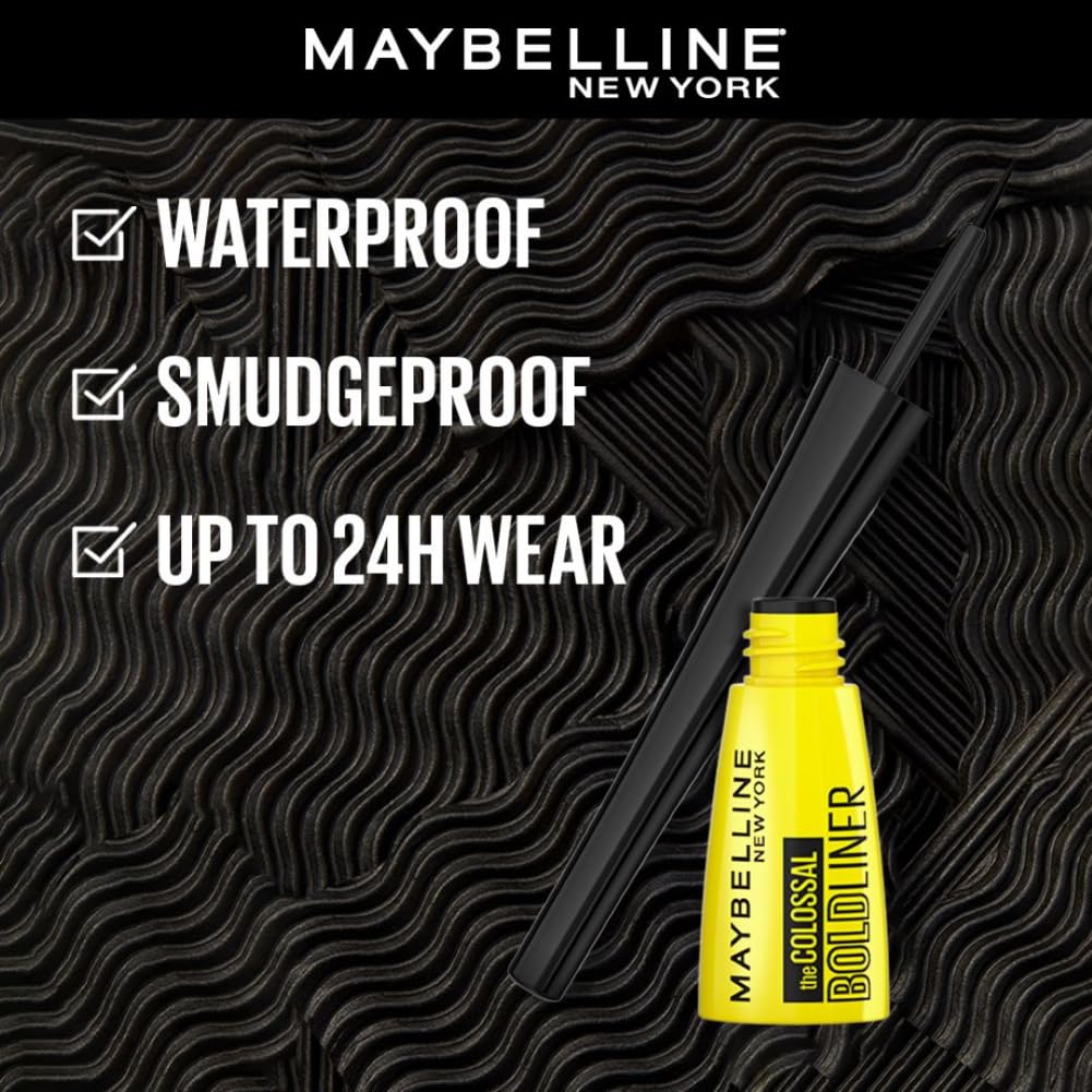 Maybelline New York Colossal Bold Eyeliner, 3Ml