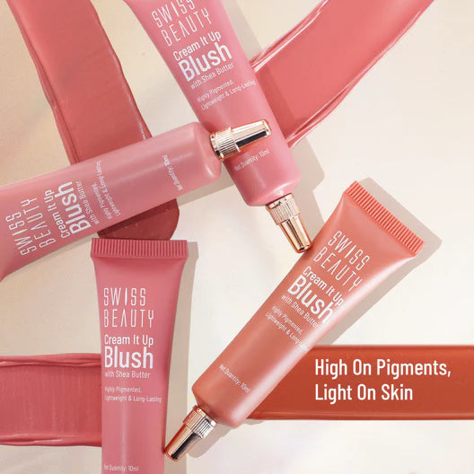 Swiss Beauty Cream it up blusher, 10ml