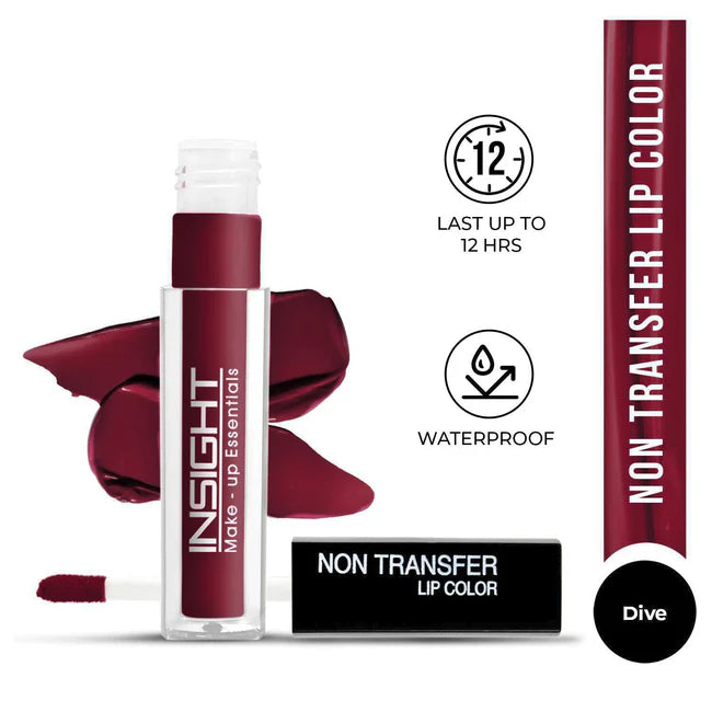 Insight Cosmetics Non-Transfer Lip Color, 4ml