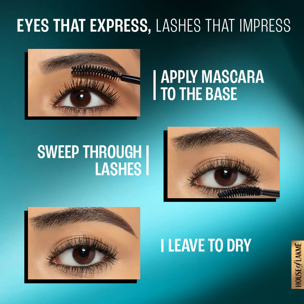 Lakmē 9 to 5 Eyeconic Curling Mascara, 6ml