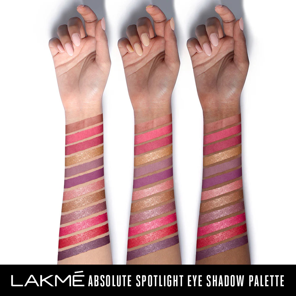 Lakmē Glitterati Chroma Chic Eye Shadow Palette, 12g