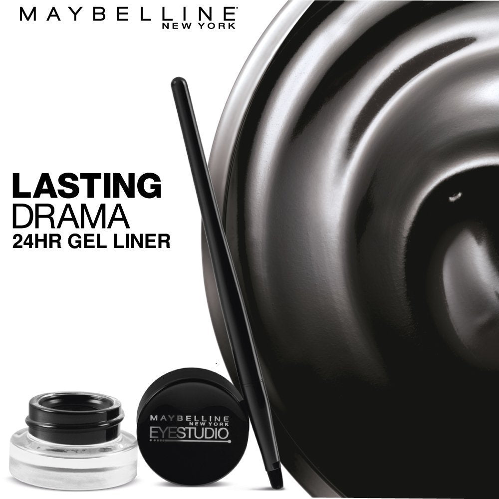 Maybelline New York Eyestudio Lasting Drama Gel Eyeliner, 2.5g